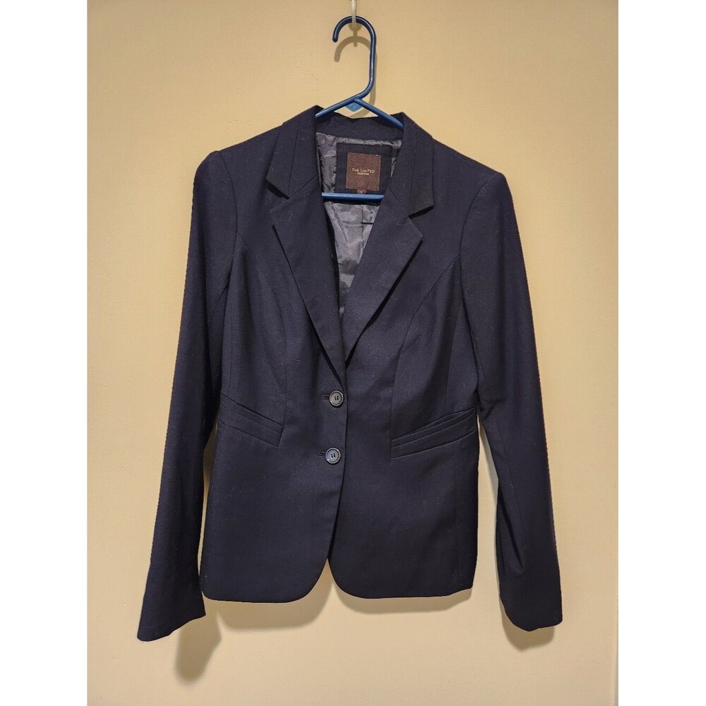 EUC The Limites Navy Blazer Size 6